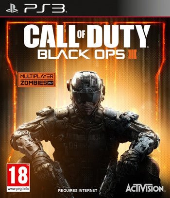 PlayStation 3 Call of Duty Black Ops III, doos voorkant, tweedehands