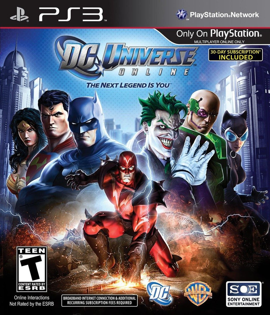 Playstation 3-DC Universe Online Tweedehands