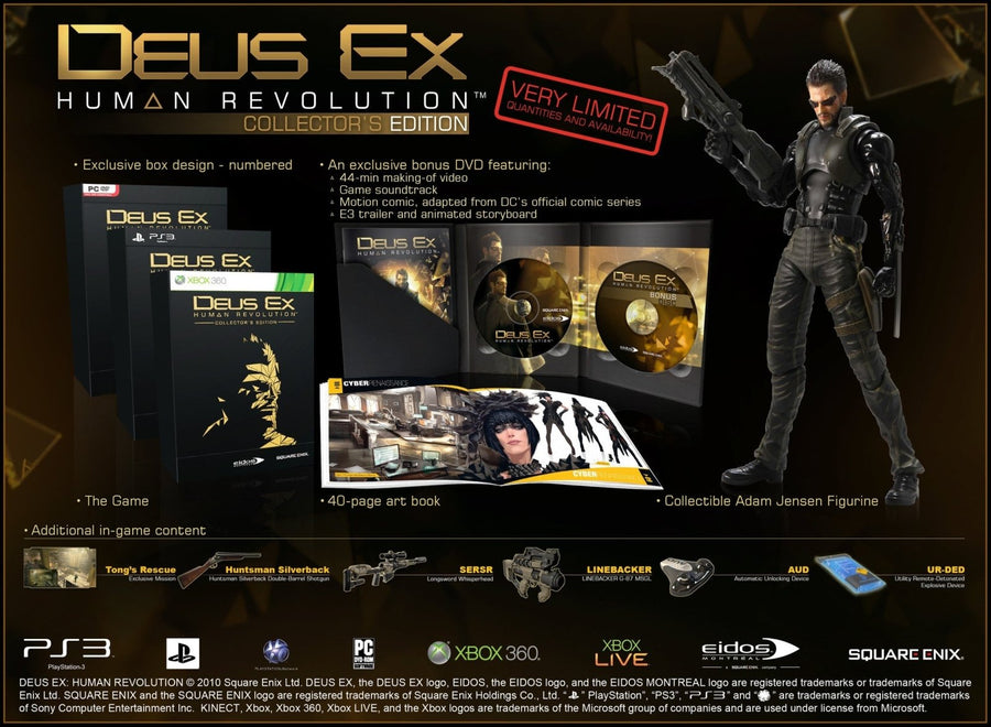 Playstation 3-Deus Ex: Human Revolution [Collector's Edition] Tweedehands