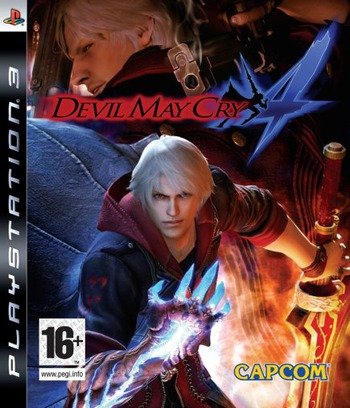 PlayStation 3 Devil May Cry 4, doos voorkant, tweedehands