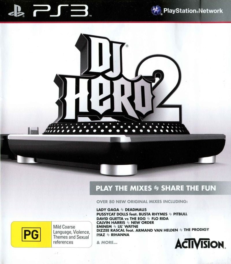 Playstation 3-DJ Hero 2 Tweedehands