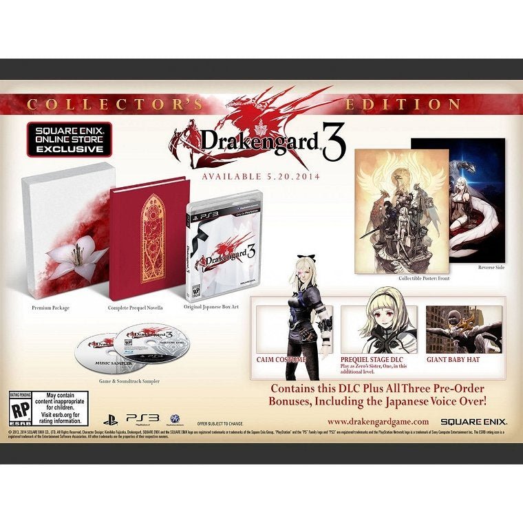 Playstation 3-Drakengard 3 [Collector's Edition] Tweedehands