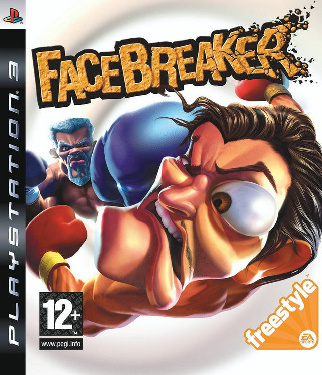 PlayStation 3 FaceBreaker, doos voorkant, tweedehands