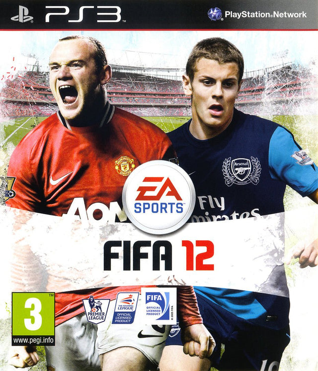 PlayStation 3 FIFA 12, doos voorkant, tweedehands