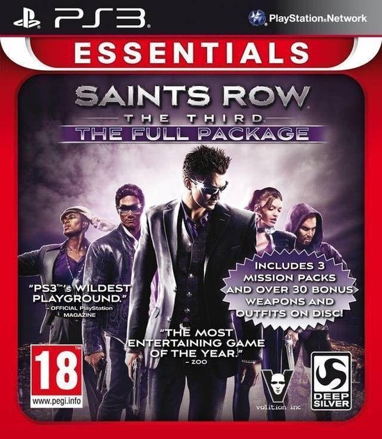 Playstation 3-Saints Row The Third - The Full Package Tweedehands