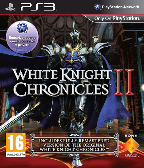 PlayStation 3 White Knight Chronicles II, doos voorkant