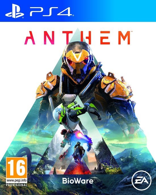 PlayStation 4 Anthem, doos voorkant, tweedehands