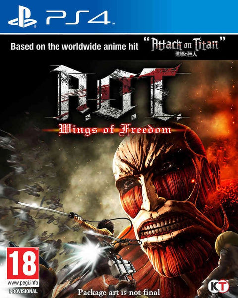 Playstation 4-Attack on Titan: Wings of Freedom Tweedehands