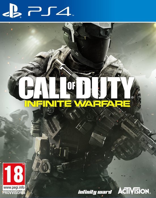 PlayStation 4 Call of Duty Infinite Warfare, doos voorkant, tweedehands