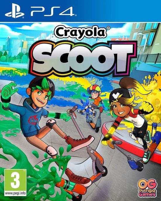 Playstation 4-Crayola Scoot Tweedehands