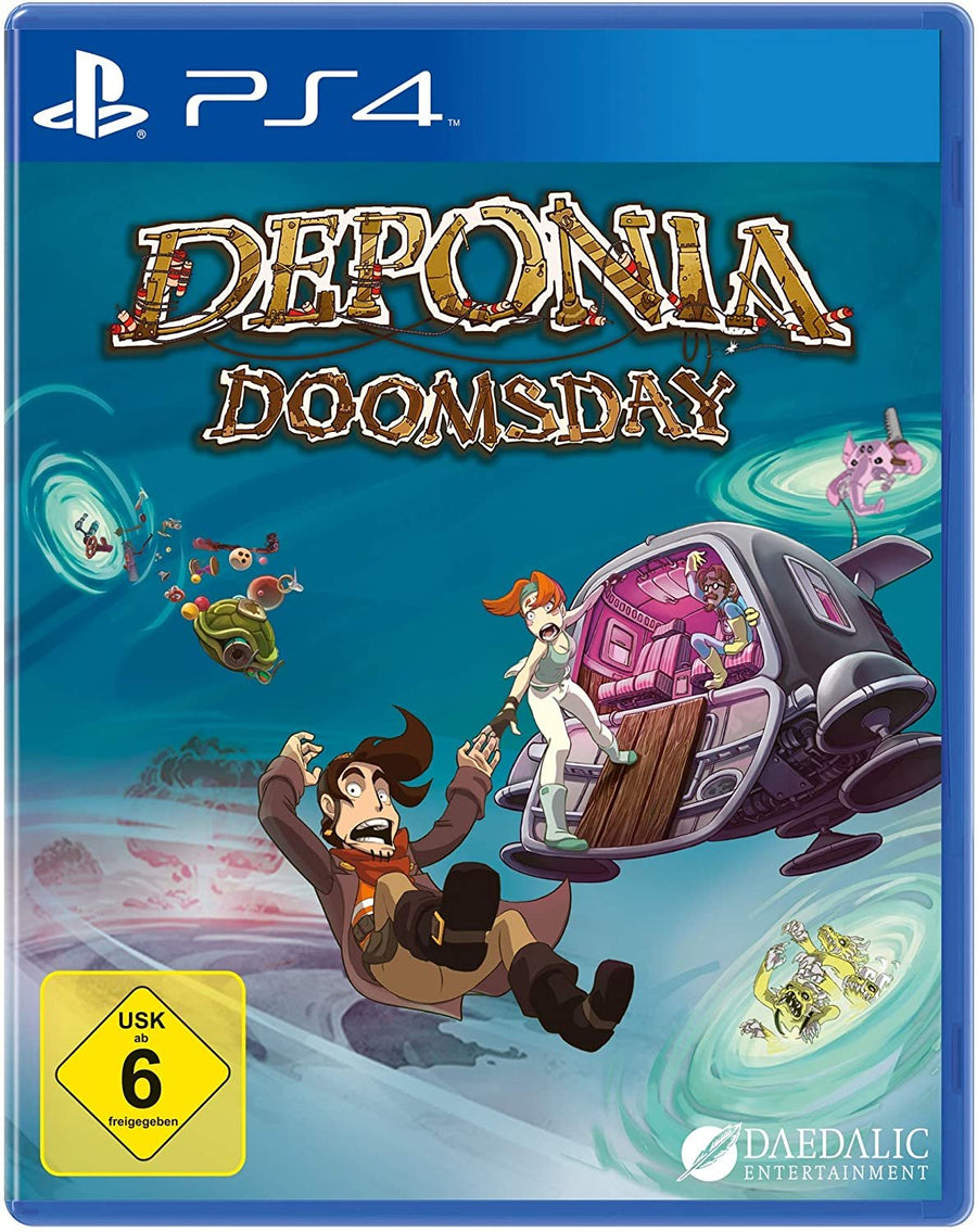 Playstation 4-Deponia Doomsday Tweedehands