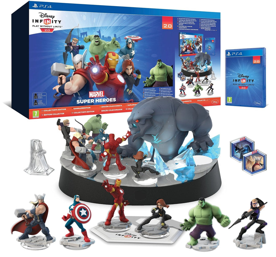 Playstation 4-Disney Infinity 2.0: Marvel Super Heroes Starter Pack - Collectors Edition (In doos) Tweedehands