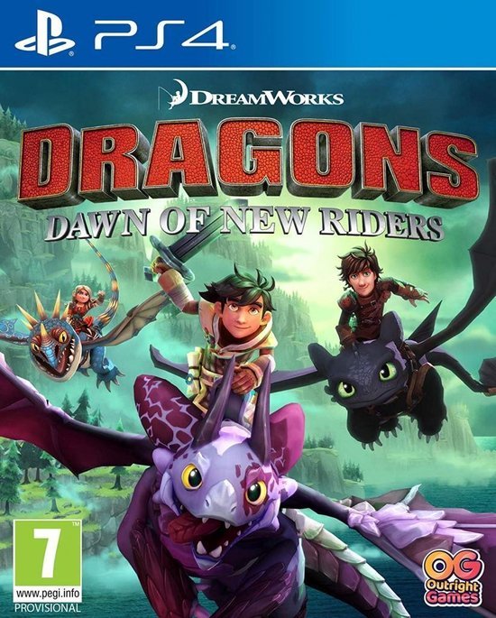 Playstation 4-DreamWorks Dragons: Dawn of New Riders Tweedehands
