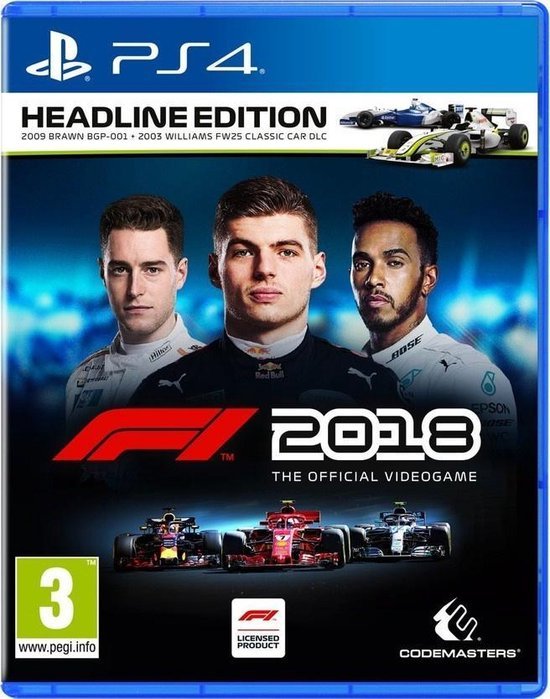 PlayStation 4-F1 2018 - Headline Edition Tweedehands