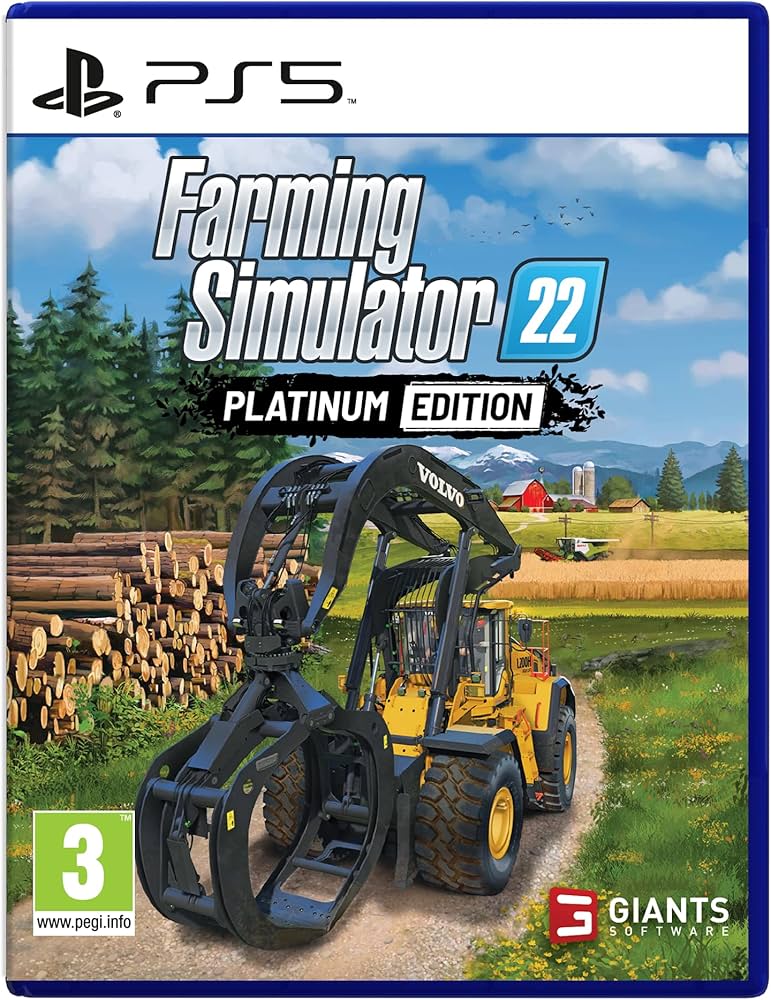 Playstation 5-Farming Simulator 22: Platinum Edition Tweedehands