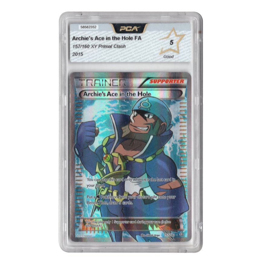 Pokemon-Archie's Ace in the Hole - XY Primal Clash 157/160 - PCA 5 - 2015 Tweedehands