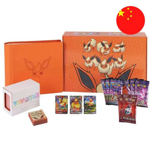 Pokemon-Flareon Eevee GX Gift Box - Chinese (Nieuw)