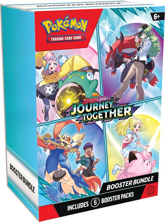Pokemon-SV09 Journey Together - Booster Bundle 6 Stuks - Kaarten (Nieuw)