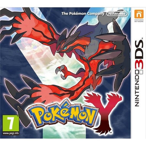 Nintendo 3DS Pokémon Y, doos voorkant, tweedehands