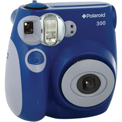 Polaroid-300 Instant Camera - Blauw Tweedehands
