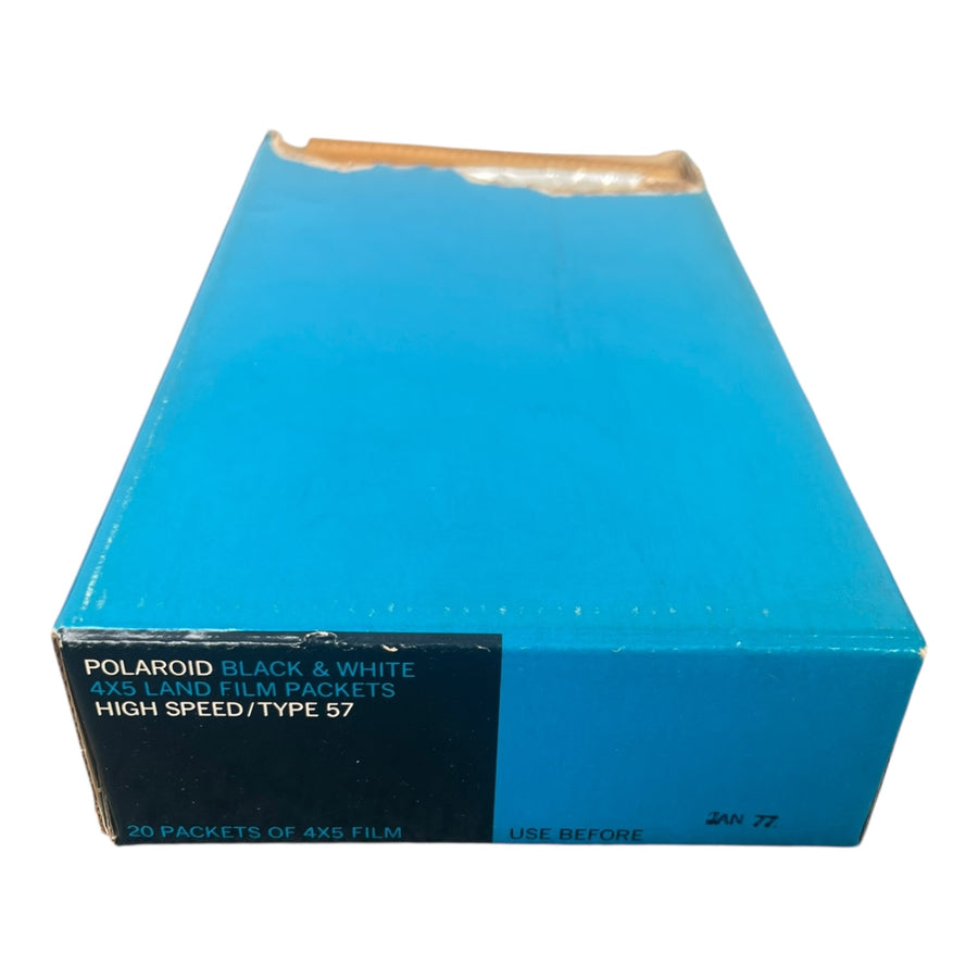 Polaroid-Black & White – 4×5 Land Film Packets Type 57 High Speed (Expired Jan 1977) Tweedehands