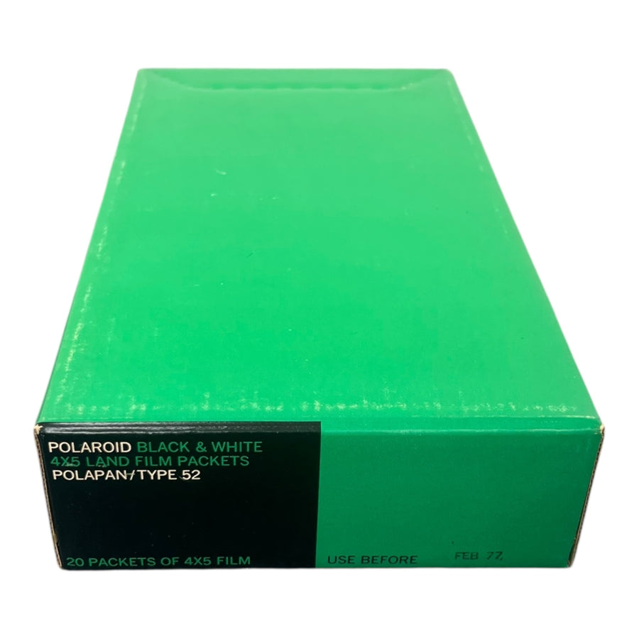 Polaroid-PolaPan 4×5 Land Film Packets Type 52 (Expired Feb 1977) Tweedehands