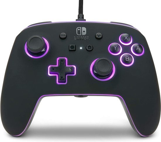 PowerA-Bedrade Controller voor Nintendo Switch - Spectra Enhanced Tweedehands