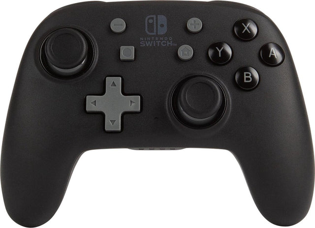 PowerA draadloze controller voor Nintendo Switch, zwart, voorkant, tweedehands