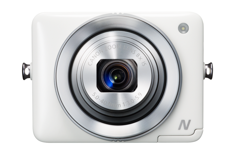 Canon-PowerShot N Digitale Compact Camera - Wit-tweedehands