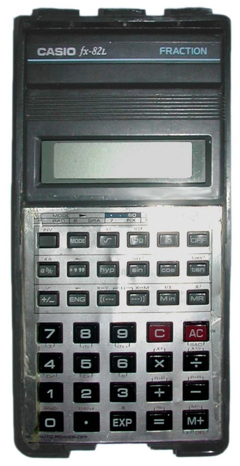 Casio fx-82L Fraction Rekenmachine Tweedehands