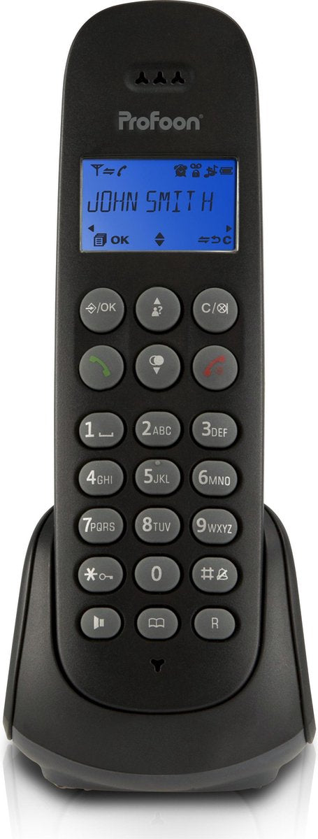 Profoon-PDX-300 Vaste Huistelefoons Set - Telefoonboek met ruimte voor 50 nummers Tweedehands