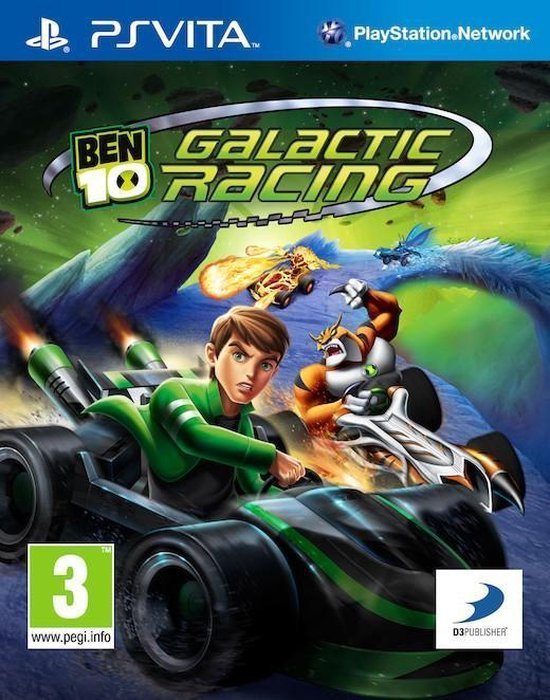 PS Vita-Ben 10: Galactic Racing Tweedehands