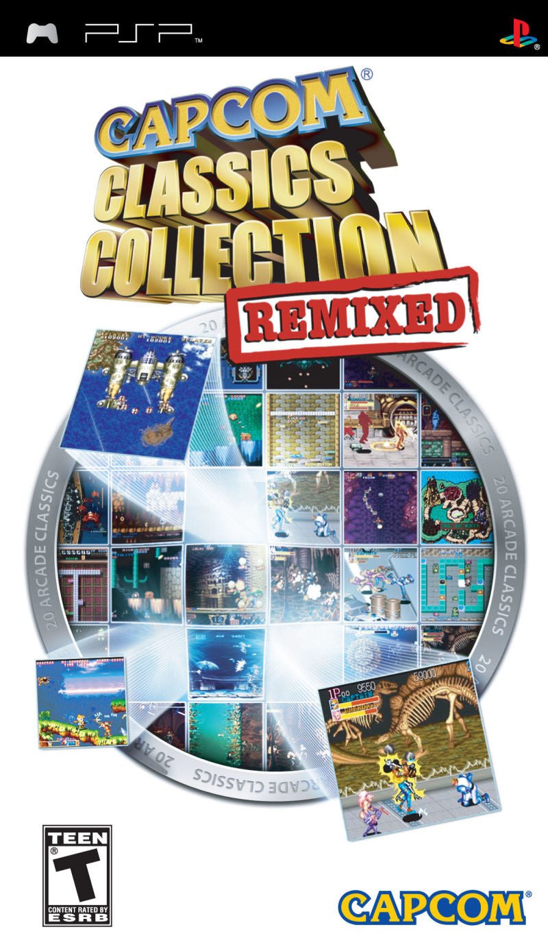 PSP-Capcom Classics Collection Remixed Tweedehands