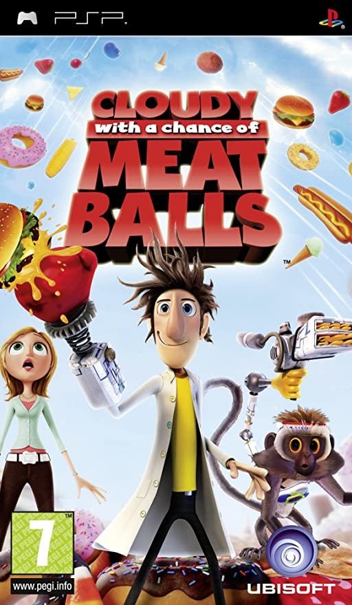 PSP-Cloudy with a Chance of Meatballs Tweedehands