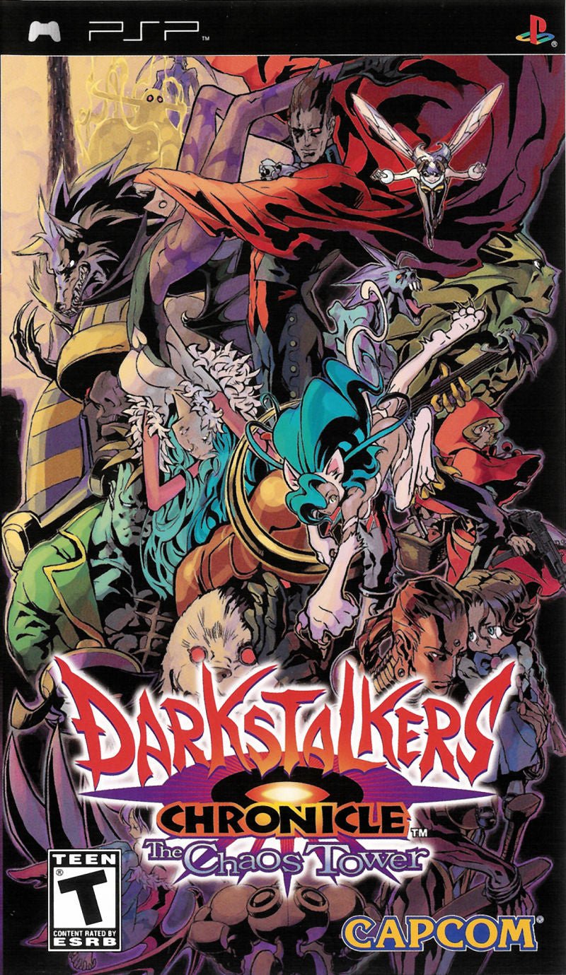 PSP-Darkstalkers Chronicle: The Chaos Tower Tweedehands