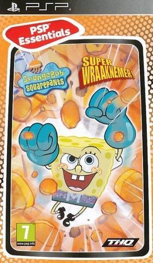 PSP-SpongeBob SquarePants: The Yellow Avenger Tweedehands