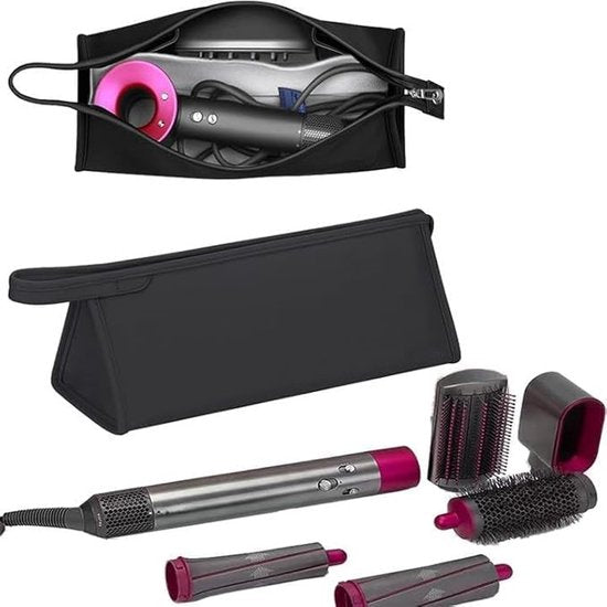 PU Leren Reistas voor Dyson Airwrap Styler Zwart Tweedehands