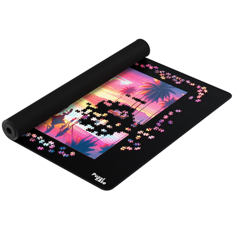 PuzzlEase-Luxe Antislip Puzzelmat XXL met Foamtube - Puzzels 3000 Stukjes - 95x150 cm (Nieuw)