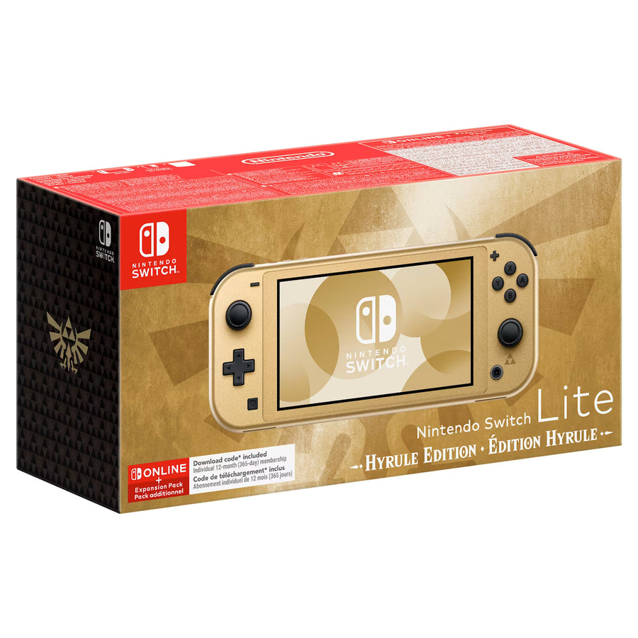 Nintendo-Switch Lite Console - Hyrule Edition (In doos)-tweedehands