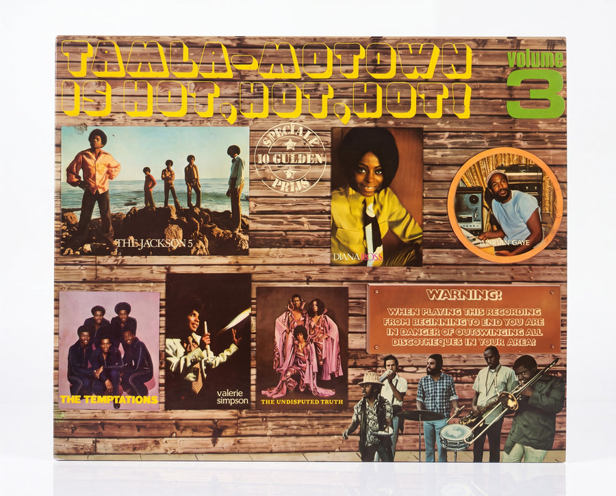 Tamla-Motown Is Hot Hot Hot Volume 3 - voorkant