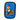 R.D.S.-Case voor Nintendo 3DS - Mario (Blauw) Tweedehands