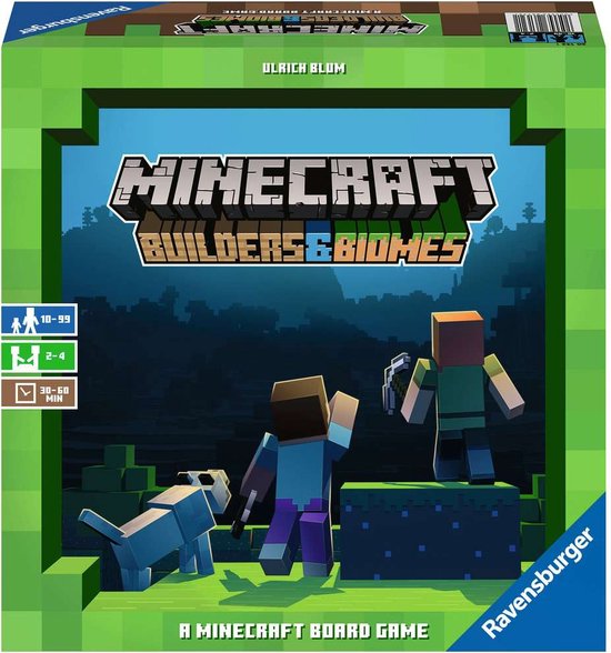 Ravensburger-Minecraft Builders&Biomes - Bordspel (Nieuw)