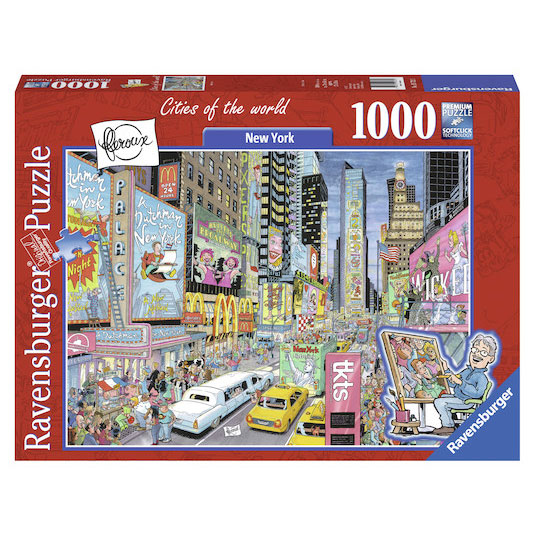 Ravensburger-Puzzel Cities of the World New York 1000 Stukjes (Nieuw)