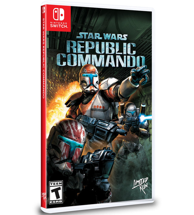 Nintendo Switch Star Wars: Republic Commando, doos voorkant