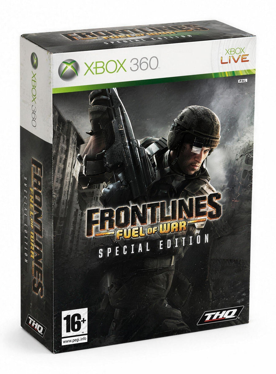 Xbox 360 Frontlines: Fuel of War Special Edition, doos voorkant, tweedehands