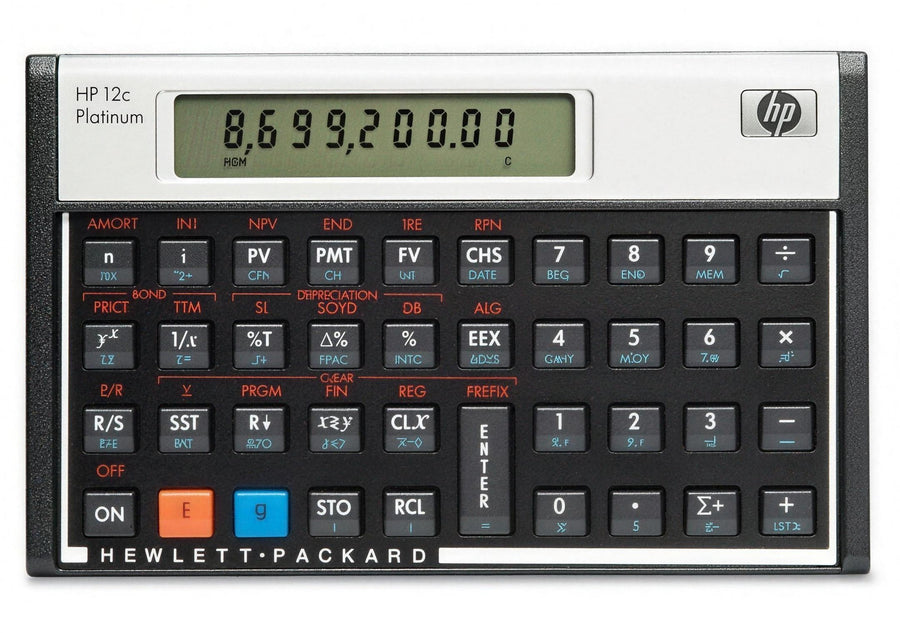12c Platinum Financiële Rekenmachine (Nieuw)