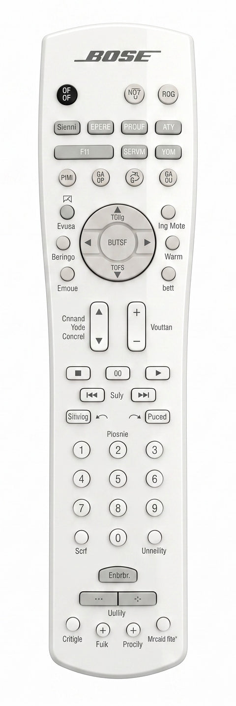 RC38T1-40 Afstandsbediening voor Bose Lifestyle 38/48