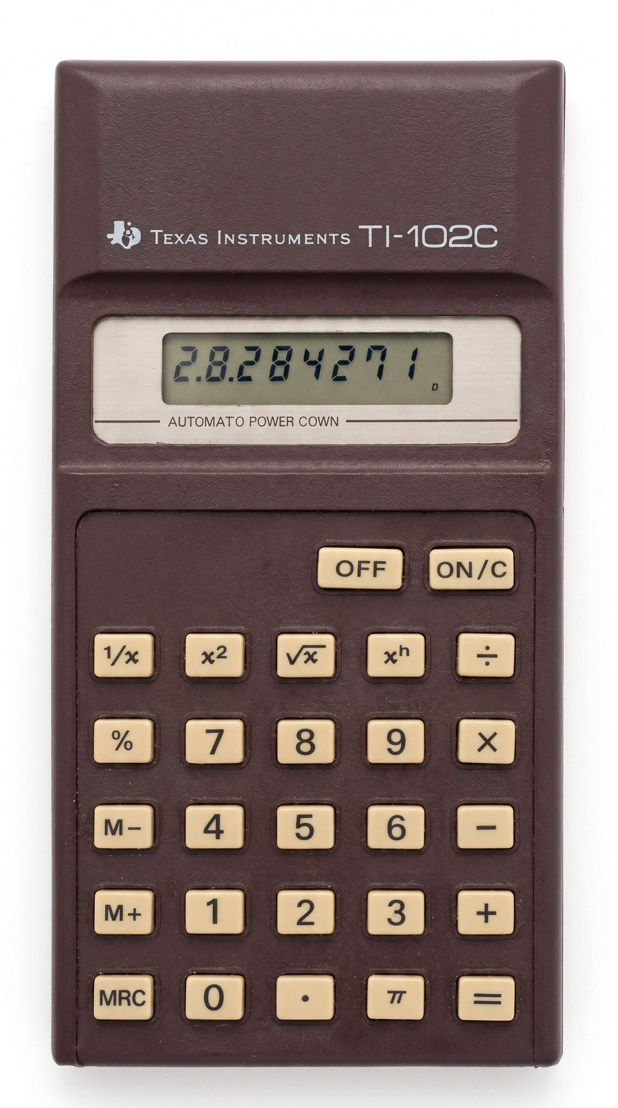 TI-1020 Rekenmachine