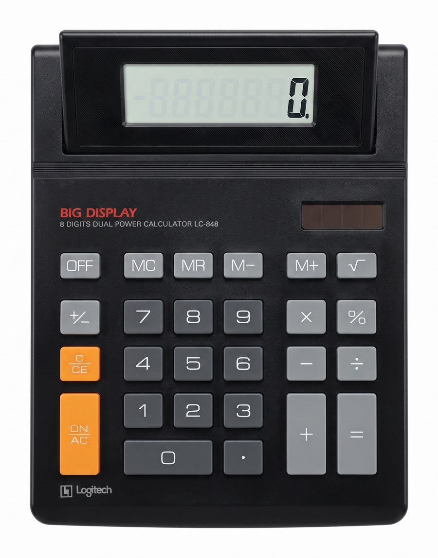 LC-848 Grote Display Rekenmachine