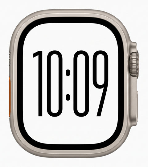 Watch Ultra 2 - 49mm - Natural Titanium (Zonder bandje)